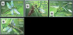 2010 Belarus Fauna Dragonfly the Green Snaketail WWF MNH - Picture 1 of 1