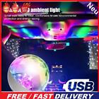 LED Mini Colorful Stage Projector Ball RGB Disco Flash Rotatory USB Charged