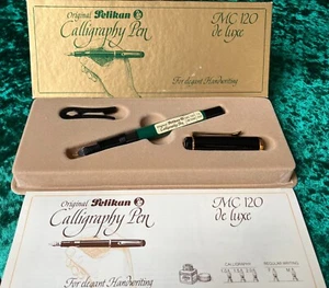 Pelikan Calligraphy Pen MC 120 de luxe with Original Box & Instructions, Vintage - Picture 1 of 23