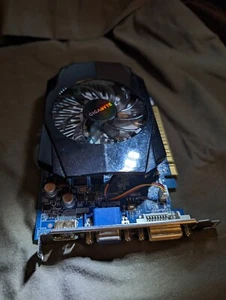 Gigabyte Nvidia GT730 (GV-N730-2GI) 2gb Video Card Fermi (DVI, VGA, HDMI) - Picture 1 of 7