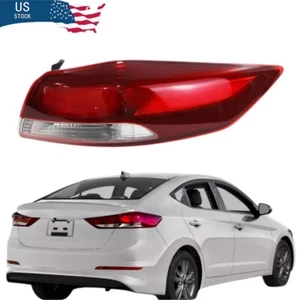 Luz trasera exterior para Hyundai Elantra 2017 2018 con bombilla lado derecho del pasajero - Imagen 1 de 11