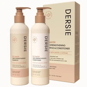 Rice Water Hair Growth Shampoo and Conditioner Hair Loss Hair Growth - Picture 1 of 6