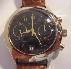 Poljot windup chronograph, 23 jewels. 30 minute chronograph. Pre-owned. - Picture 1 of 14
