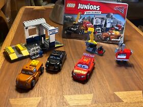 LEGO Juniors Disney Pixar Cars 10743 Smokey's Garage 99% Complete READ VERY NICE
