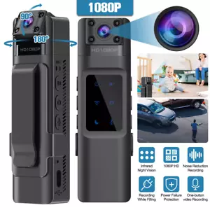 Mini Body Worn Camera 64GB Personal Security Safety Body Cam 1080p HD Recording - Picture 1 of 14