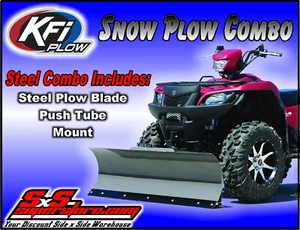 KFI ATV 54" Snow Plow Kit Combo - Polaris Sportsman ACE 325 500 570 900 - Picture 1 of 5