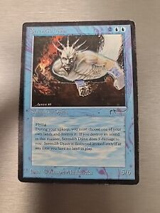 MTG Serendib Djinn Light Play Normal Arabian Nights