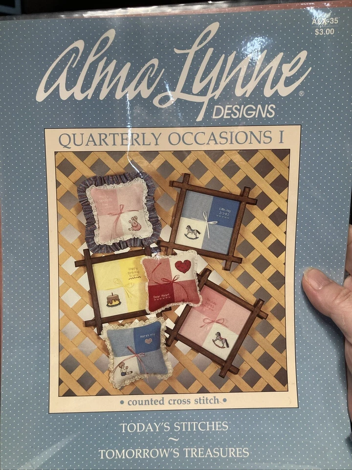 Alma Lynne Quarterly Occasions I Rocking Horse  Cross Stitch Pattern - Image 1 of 1