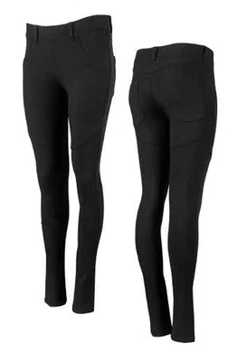 Speed & Strength Comin In Hot Womens Reinforced Yoga Moto Pants (12, Black) - Image 1 of 3
