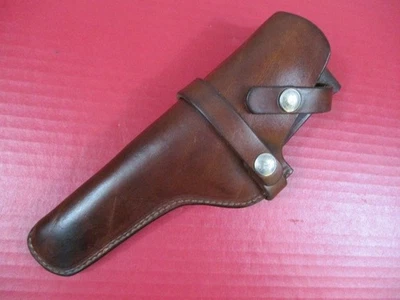 LH Hunter #1100-24 Leather Holster - Ruger Mk I Standard Pistol 4.75" Bbl - XLNT - Image 1 of 4
