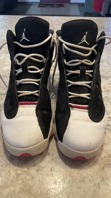 Jordan Size 5.5Y Black/White Basketball High top Men - Image 1 of 4