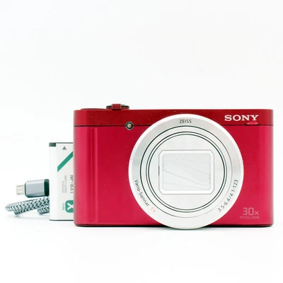 Sony Cyber-shot DSC-WX500 Digital Camera 30x Optical Zoom Wi-Fi Selfie Compact - Image 1 of 4