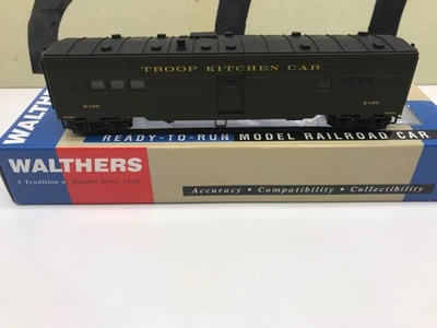 Coche de cocina Walthers escala Ho ACF Troop K-100 RTR 932-4181 NOS Foto 1 de 4
