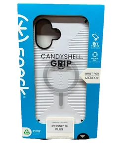 NUEVO Estuche Speck CandyShell Grip MagSafe Apple iPhone 16 Plus Blanco - Imagen 1 de 2