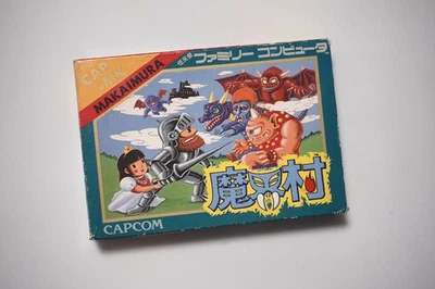 Famicom Ghosts 'n Goblins Makaimura boxed Japan FC game US Seller - Image 1 of 4