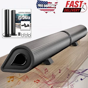2-in-1 Detachable Bluetooth Soundbar 4 Speaker Subwoofer For Smart TV Home Audio - Picture 1 of 12