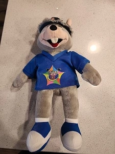 Chuck E. Cheese 2008 Plush Stuffed Animal W/ Logo Hat & Shirt - Picture 1 of 7