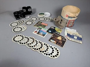 Vintage Sawyer's View Master Lot With 2 Bakelite Viewers & Reels Assortment Box - Foto 1 di 24