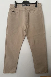 MISH MASH Vintage Y2K Stone Beige Chino’s / Jeans. Size 36 Long. VGC #i6 - Picture 1 of 7