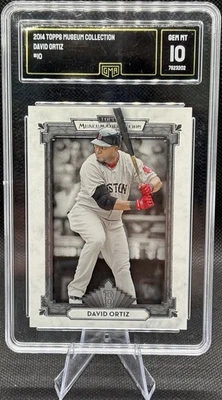 David Ortiz - Colección Museo Topps 2014 - #10 GMA Gem Mint 10 - Medias Rojas Foto 1 de 3