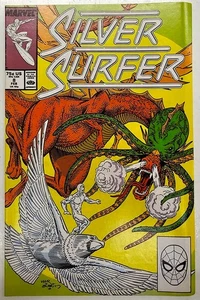 Copper Age Marvel Comics Silver Surfer Key Issues 8 High Grade FN 1st Pap-Tonn - Picture 1 of 2