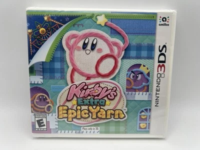 Brand New - Kirby''s Extra Epic Yarn (Nintendo 3DS) - Factory Sealed US Version - Image 1 of 4