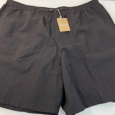 Pantalones Cortos de Natación Patagonia Para Hombres 2 XL Bolsos Largos 7 Pulgadas Negros Cintura Elástica XXL NUEVO Foto 1 de 4