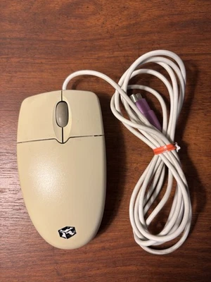 Vintage Microsoft PS/2 Scroll Mouse PN X04-81528 2.0A Gateway Tested - Image 1 of 2