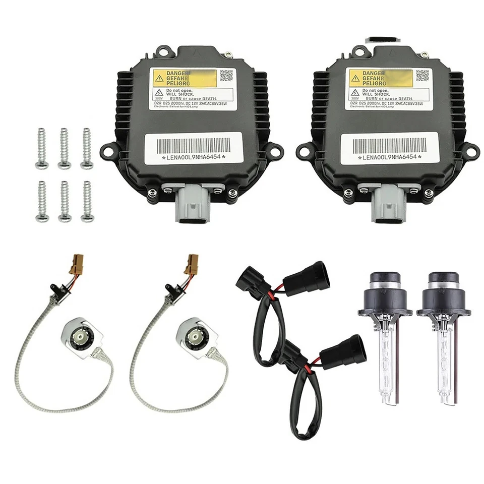 2pcs Xenon Ballast Igniter HID D2S Bulb Kit For Nissan Altima 2007-14 2847489915 - image 1 of 4