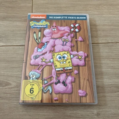 SpongeBob Schwammkopf Die komplette vierte Season - DVD - Neu - Bild 1 von 4