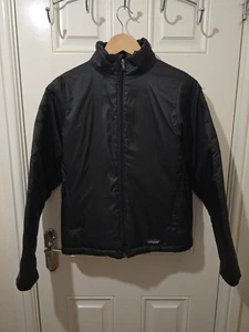 Chaqueta aislante sin costuras Patagonia para mujer pequeña negra con cremallera  - Imagen 1 de 6