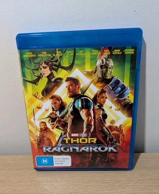 Thor Ragnarok Blu-Ray (2017) Region A B C *FREE POSTAGE* - image 1 of 4