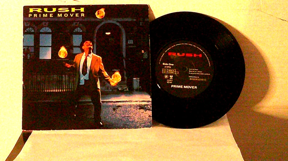 Rush,Vertigo,"Prime Mover"UK,7"45 with P/S,1987 prog rock, Mint- - Image 1 of 1