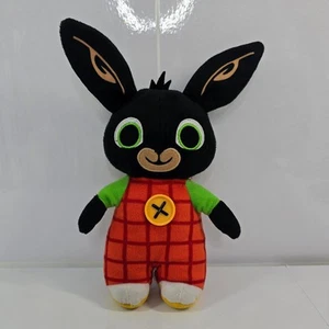 BING SOFT TOY PLUSH Bunny Rabbit Cbeebies Crinkle Ears Comforter Huggable - 10" - Picture 1 of 4