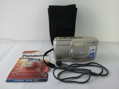 OLYMPUS MJU iii 80 35MM FILM CAMERA CASE AND NEW BATTERY WORKING STUNNING-NMINT - Image 1 of 4