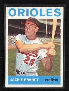 1964 Topps #399 Jackie Brandt Baltimore Orioles EX - Picture 1 of 2