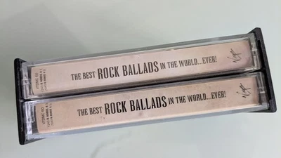 The Best Rock Ballads in the World.. Ever - double cassette album tape VGC - Image 1 of 3