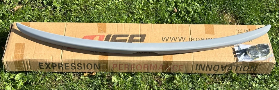 NOVO JSP Compatível com 14-18 Mazda 3 Sedan Montagem Nivelada OE Estilo de Fábrica Tronco Spoiler Asa - Imagem 1 de 4