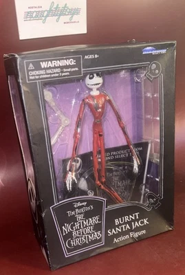 Figura Diamond Select Pesadilla antes de Navidad Burnt Santa Jack *VER FOTOS* Foto 1 de 4