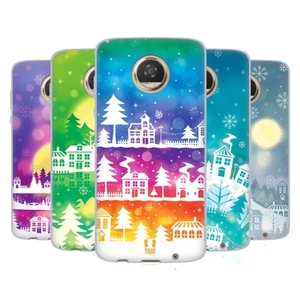 HEAD CASE DESIGNS WINTER TOWNS SOFT GEL CASE FOR MOTOROLA PHONES - Picture 1 of 12