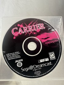 Sega Dreamcast - Carrier Disc Only Cleaned Excellent Tested Works Fast Free Ship