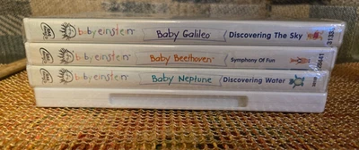 Baby Einstein: Galileo, Beethoven, Neptune & Number Nursery (DVD Set) NEW Sealed - Image 1 of 4