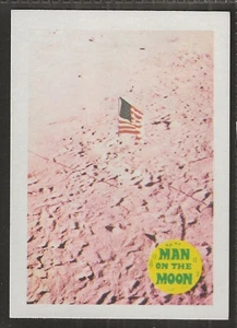 A&BC-MAN ON THE MOON 1969-#02- AMERICAN FLAG ON THE MOON - Picture 1 of 2