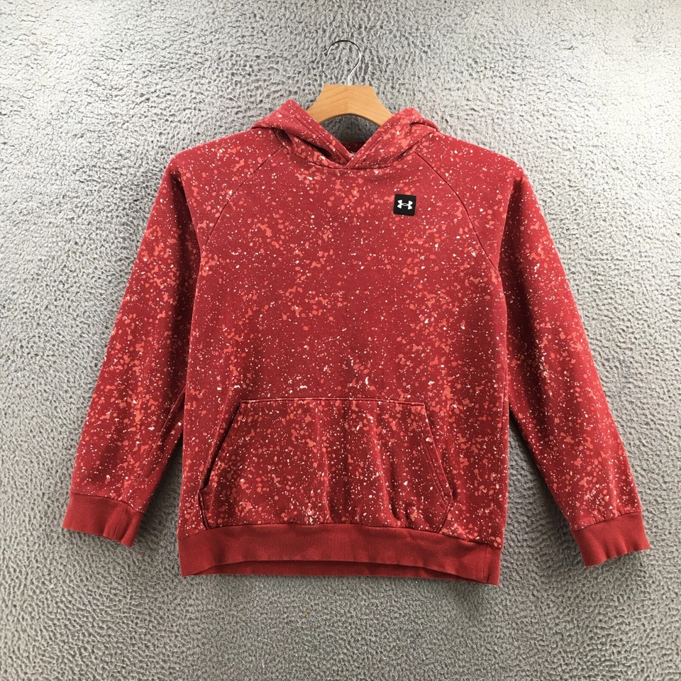 Sudadera y sudadera Under Armour Rival estampada polar juvenil XL roja manga larga Foto 1 de 4