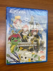 Digimon Story Cybersleuth Asian/English Playstation PS Vita Game New SEALED - Picture 1 of 3