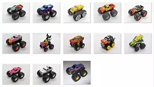Micro Machines Monster Trucks Tuff Trax Tredz Spring & Steer - You Pick - Galoob - Picture 1 of 27