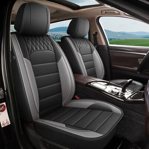 Car 5 Seat Covers Faux Leather Waterproof Fit for Honda CR-V 2007-2016 Full Set - Picture 1 of 7