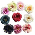10x Artificial Silk Peony Flowers Heads For Scrapbooking