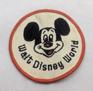 VTG Walt Disney World Mickey Mouse Patch - Foto 1 di 1