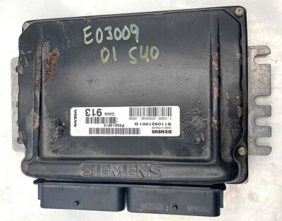 2001 VOLVO S40 ENGINE CONTROL MODULE COMPUTER UNIT OEM ECU ECM 30614913 - Image 1 of 4
